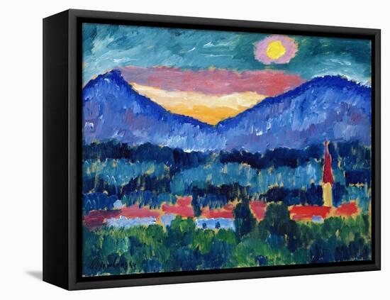 Mountain Village, 1910-Alexej Von Jawlensky-Framed Stretched Canvas