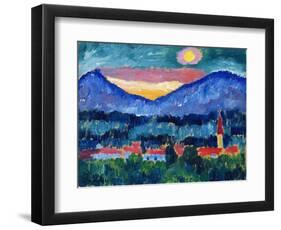 Mountain Village, 1910-Alexej Von Jawlensky-Framed Premium Giclee Print