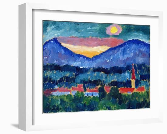 Mountain Village, 1910-Alexej Von Jawlensky-Framed Giclee Print