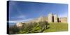 Mountain village and castle Evoramonte in the Alentejo. Portugal-Martin Zwick-Stretched Canvas