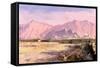 Mountain Village, Near Yazd-Bob Brown-Framed Stretched Canvas