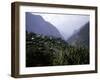 Mountain Village, Nepal-Michael Brown-Framed Photographic Print