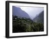 Mountain Village, Nepal-Michael Brown-Framed Photographic Print