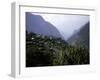 Mountain Village, Nepal-Michael Brown-Framed Photographic Print