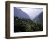 Mountain Village, Nepal-Michael Brown-Framed Photographic Print