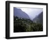 Mountain Village, Nepal-Michael Brown-Framed Photographic Print