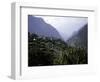 Mountain Village, Nepal-Michael Brown-Framed Photographic Print