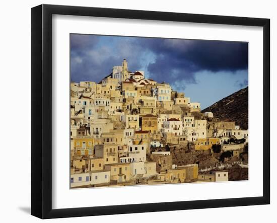 Mountain Village of Olympus-Franz-Marc Frei-Framed Premium Photographic Print