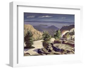 Mountain Vista, at Lassen Volcanic National Park, 2000-Howard Ganz-Framed Giclee Print