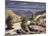 Mountain Vista, at Lassen Volcanic National Park, 2000-Howard Ganz-Mounted Giclee Print