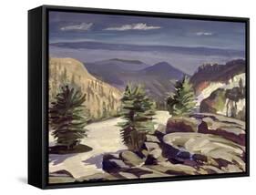 Mountain Vista, at Lassen Volcanic National Park, 2000-Howard Ganz-Framed Stretched Canvas