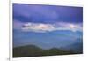 Mountain vista, Blue Ridge Parkway, Smoky Mountains, USA.-Anna Miller-Framed Photographic Print