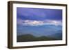 Mountain vista, Blue Ridge Parkway, Smoky Mountains, USA.-Anna Miller-Framed Photographic Print