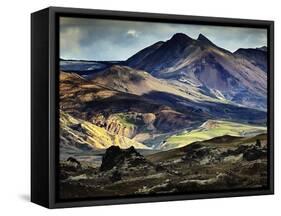 Mountain Vista, Iceland-Adam Jones-Framed Stretched Canvas