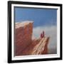 Mountain Walk, Bhutan, 2010-Lincoln Seligman-Framed Giclee Print