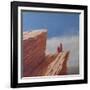 Mountain Walk, Bhutan, 2010-Lincoln Seligman-Framed Giclee Print