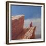 Mountain Walk, Bhutan, 2010-Lincoln Seligman-Framed Giclee Print