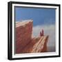 Mountain Walk, Bhutan, 2010-Lincoln Seligman-Framed Giclee Print