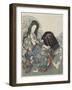 Mountain Witch Holding a Hachet-Toyota Hokkei-Framed Giclee Print