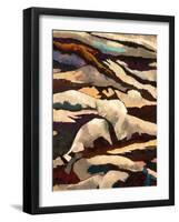 Mountain-Hyunah Kim-Framed Art Print