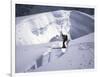 Mountaineer Crossingover a Crevase in the Khumbu Ice Fall, Nepal-Michael Brown-Framed Premium Photographic Print