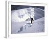 Mountaineer Crossingover a Crevase in the Khumbu Ice Fall, Nepal-Michael Brown-Framed Photographic Print