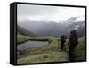 Mountaineering in New Zealand-David D'angelo-Framed Stretched Canvas