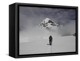 Mountaineering in New Zealand-David D'angelo-Framed Stretched Canvas