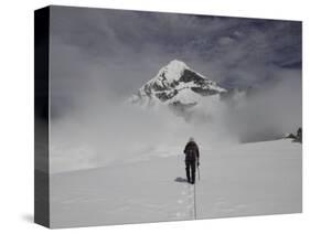 Mountaineering in New Zealand-David D'angelo-Stretched Canvas