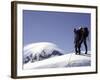 Mountaineering in New Zealand-David D'angelo-Framed Photographic Print