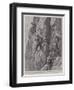 Mountaineering in the Tyrol, a Hazardous Climb on the Dolomites-William T. Maud-Framed Giclee Print