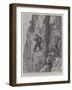 Mountaineering in the Tyrol, a Hazardous Climb on the Dolomites-William T. Maud-Framed Giclee Print