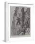 Mountaineering in the Tyrol, a Hazardous Climb on the Dolomites-William T. Maud-Framed Giclee Print