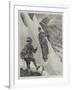 Mountaineering in the Tyrol, Turning a Corner-Richard Caton Woodville II-Framed Giclee Print