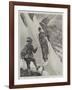 Mountaineering in the Tyrol, Turning a Corner-Richard Caton Woodville II-Framed Giclee Print