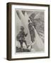 Mountaineering in the Tyrol, Turning a Corner-Richard Caton Woodville II-Framed Giclee Print