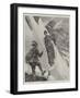 Mountaineering in the Tyrol, Turning a Corner-Richard Caton Woodville II-Framed Giclee Print