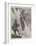 Mountaineering in the Tyrol, Turning a Corner-Richard Caton Woodville II-Framed Giclee Print