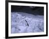 Mountaineering on Khumbu Ice Fall-Michael Brown-Framed Photographic Print