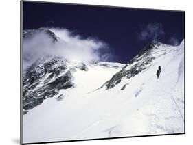 Mountaineering on Mt. Everest Southside-Michael Brown-Mounted Photographic Print