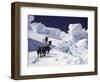 Mountaineering up Khumbu Ice Fall-Michael Brown-Framed Photographic Print