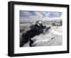 Mountaineers and Climbers, Mont Blanc Range, French Alps, France, Europe-Richardson Peter-Framed Photographic Print