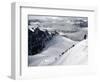 Mountaineers and Climbers, Mont Blanc Range, French Alps, France, Europe-Richardson Peter-Framed Photographic Print