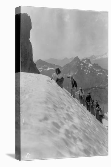 Mountaineers in the North Cascades, ca. 1909-Ashael Curtis-Stretched Canvas