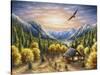 Mountainous Dreams-Chuck Black-Stretched Canvas