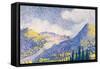 Mountainous Landscape, 1896-Henri-Edmond Cross-Framed Stretched Canvas