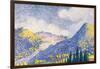 Mountainous Landscape, 1896-Henri-Edmond Cross-Framed Giclee Print