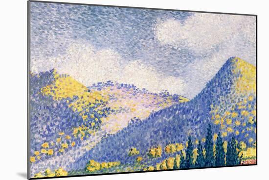 Mountainous Landscape, 1896-Henri-Edmond Cross-Mounted Giclee Print