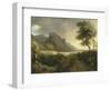 Mountainous Landscape Bathed in the Sea; the Rainbow-Pierre Henri de Valenciennes-Framed Giclee Print