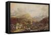 'Mountainous Landscape', c19th century-Peter De Wint-Framed Stretched Canvas